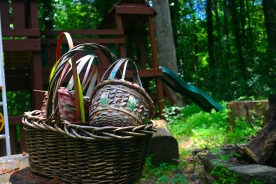 Old easter baskets